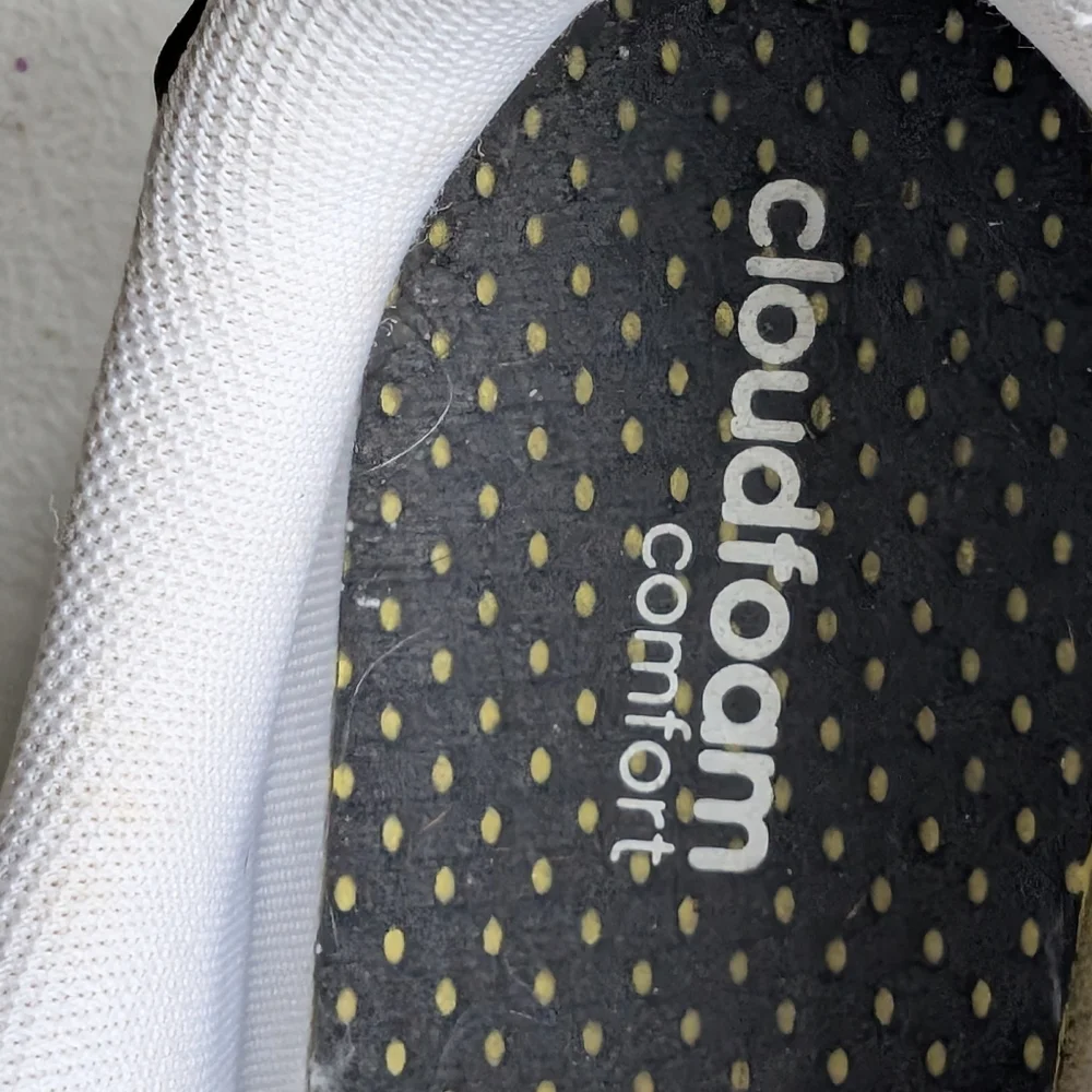 Adidas Classic White and Black Comfort Sneakers - Picture 5 of 5